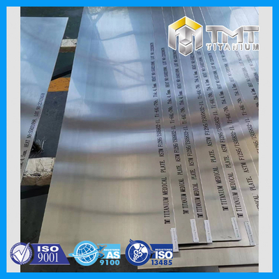 ASTM F1295/ISO5832-11 Ti-6Al-7Nb ARKUSZ Tytanowy
