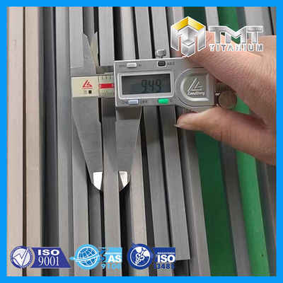 TYTANOWY PŁASKI KWADRATOWY PRĘT ASTM B348 GR.1/GR.2